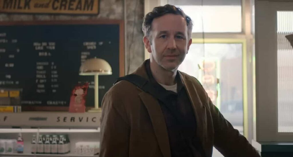 Chris O'Dowd as Dusty in The Big Door Prize series on Apple TV+